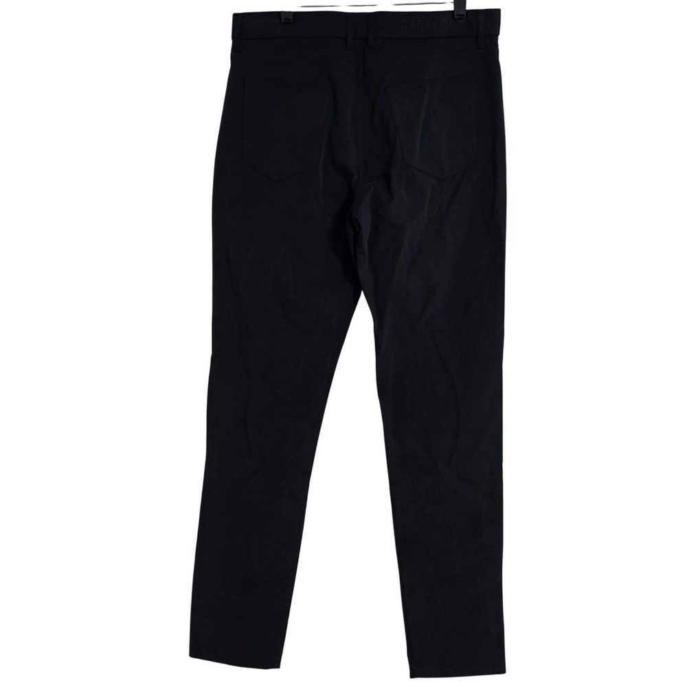 Greyson Armonk 5 Pocket Slim Pant Men 32 X 32 Shepherd Black Golf Trousers NWT - Picture 3 of 6
